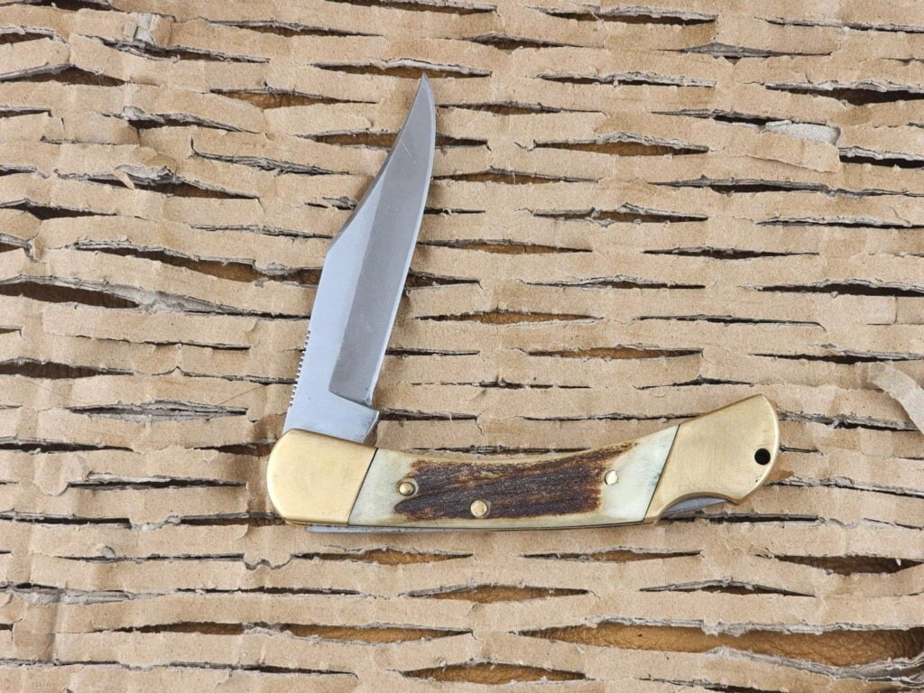 Puma Duke in Stag, gently | TSA Knives