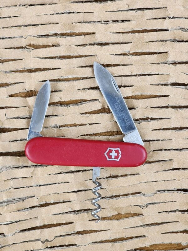Victorinox Advertising piece "Officer Suzie" USED knives for sale