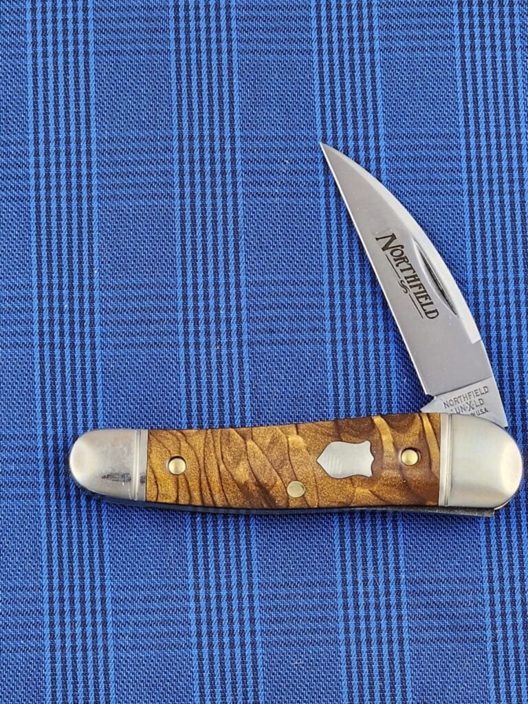 GEC #190120 Snakeskin Acrylic knives for sale