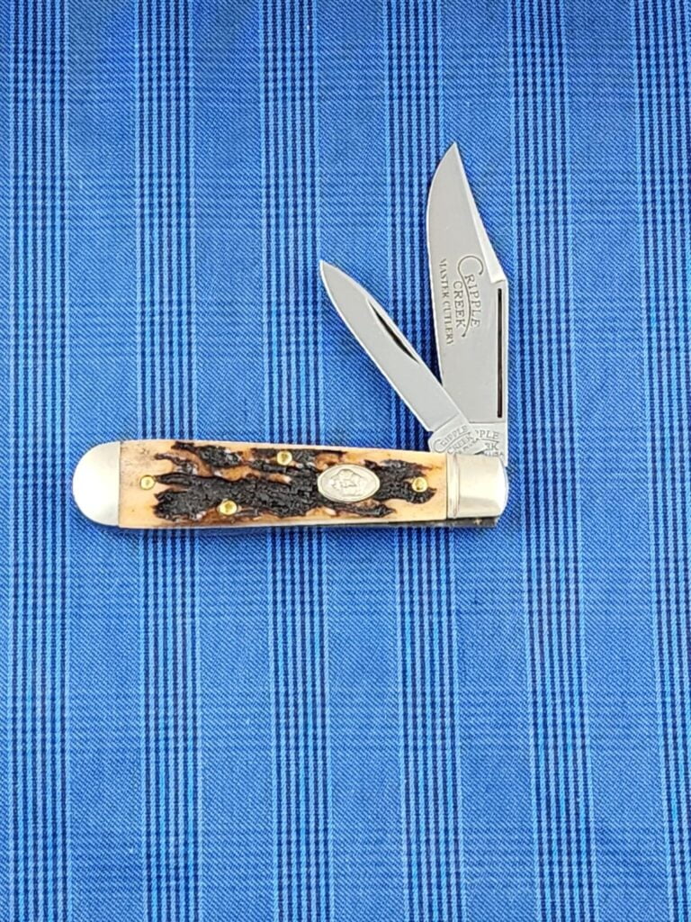 GEC #141218 Cripple Creek Stag 1 of 200 knives for sale
