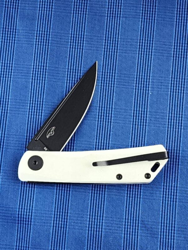 Real Steal Luna with Custom White Scales knives for sale