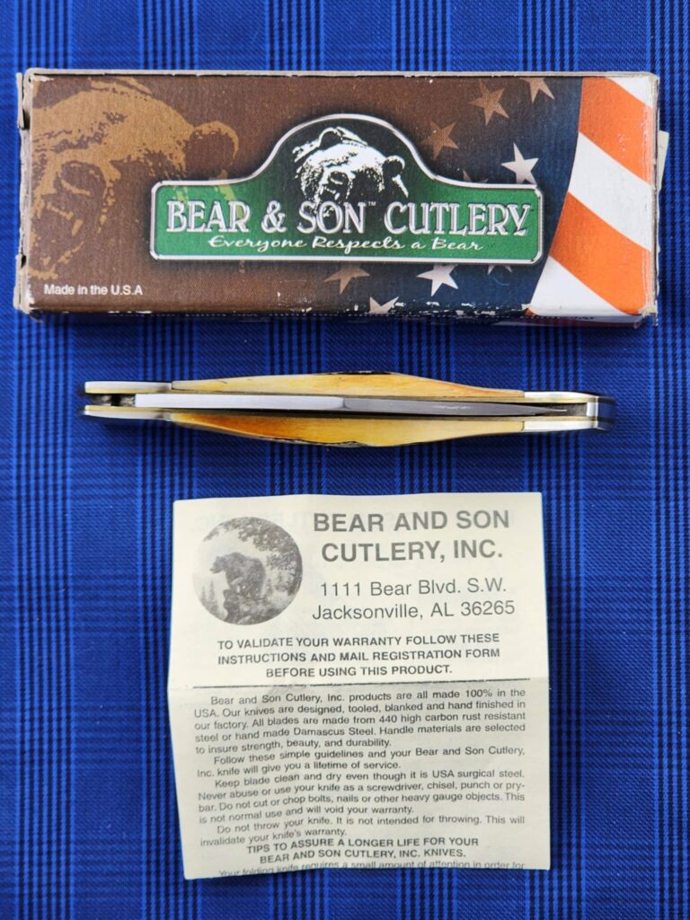 Bear and Son's Vintage Stag 505 knives for sale