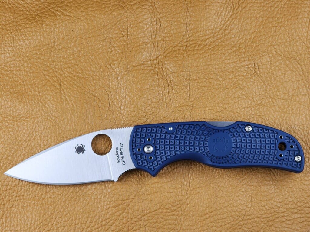 Spyderco Native 5 Blue FRN CPM SPY27 C41PCBL5 knives for sale