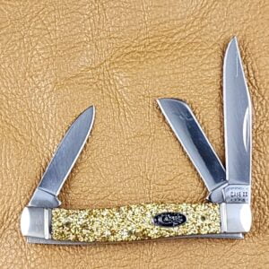 Case Spar XX Gold Dust Kirinite Smooth Medium Stockman 50983 (103032 SS) knives for sale