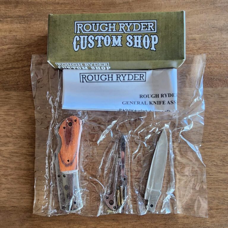 Rough Rider Custom Shop Lockback Kit knives for sale