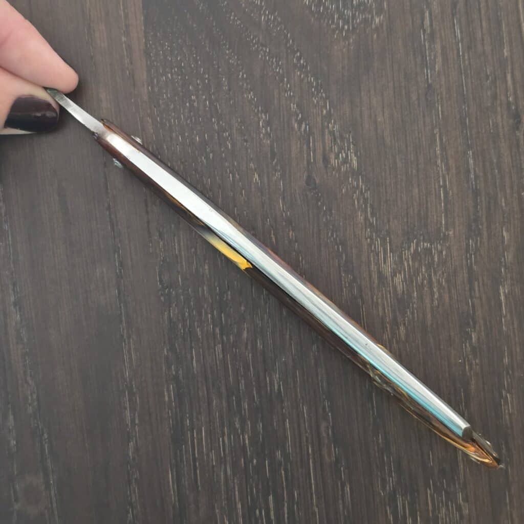Vintage Razor made in Pakistan, New Old Stock in Original Packaging knife for sale