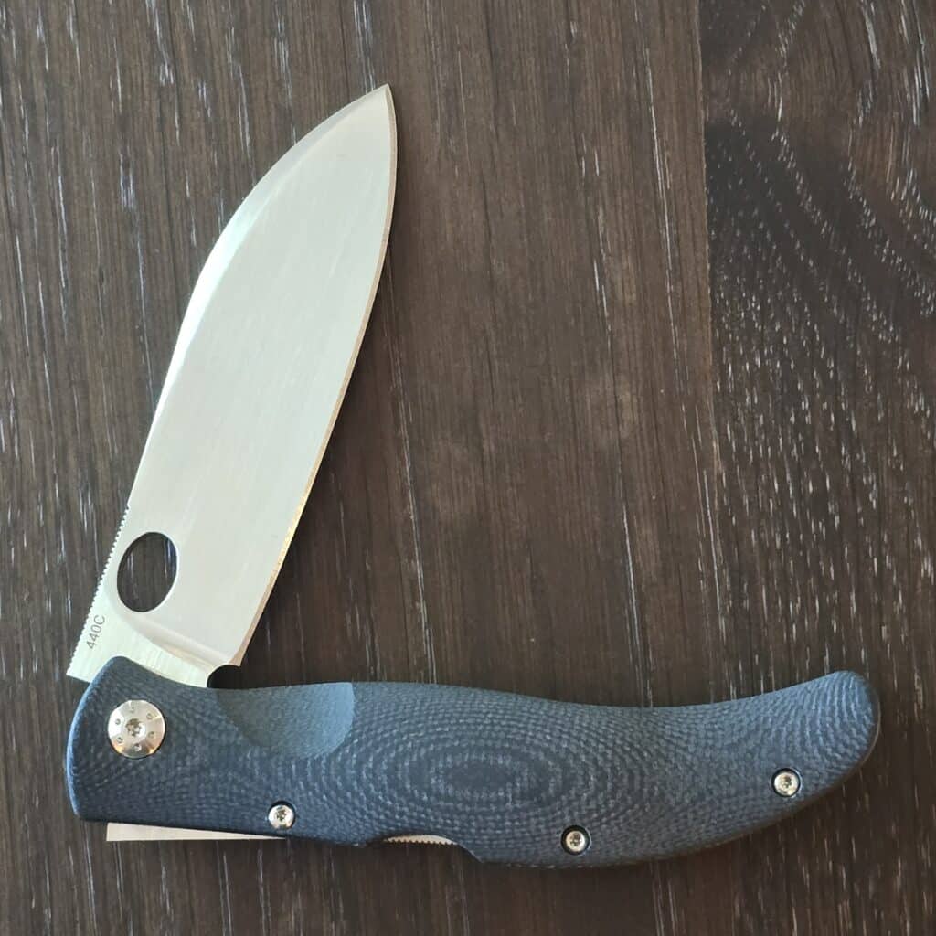 Böker Plus 01BO251 Black Yukon Straight 440C Folding Pocket Knife Model #: 01BO251 – gallery image 3