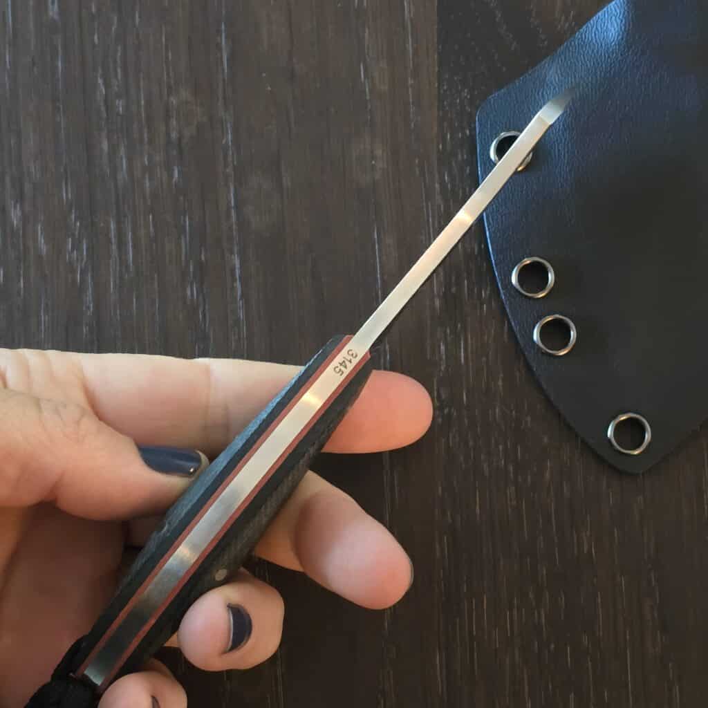 Böker Plus Rhino Knife 3" 440C Stainless Steel Blade Full Tang Black G10 Handle – gallery image 3