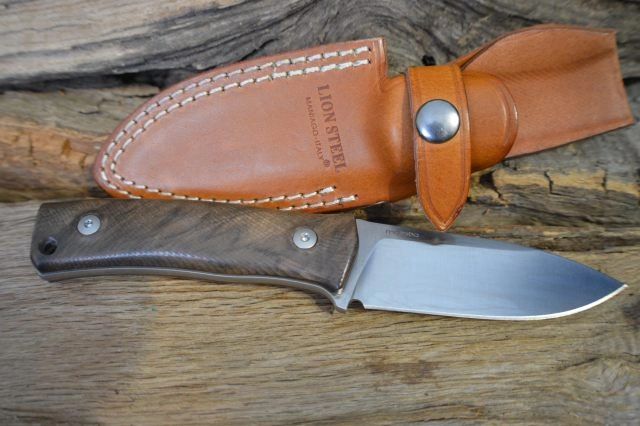 Lion Steel M4 WN Fixed Blade Walnut M390 Blade knives for sale