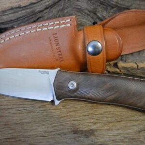 Lion Steel M4 WN Fixed Blade Walnut M390 Blade knives for sale