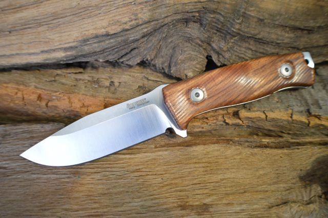 Lion Steel M5 ST Fixed Blade Santos Wood Sleipner Steel knives for sale