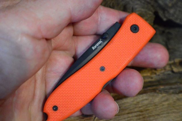 Lion Steel Opera Orange Lock Back 880BOR knives for sale
