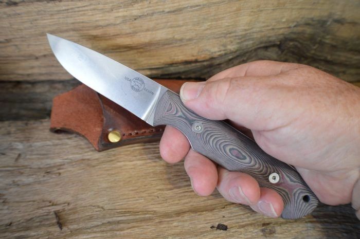 White River Knife & Tool Sendero Black & Maple Richlite knives for sale