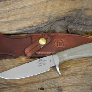 White River Knife & Tool Sendero Classic Olive Drab Micarta knives for sale