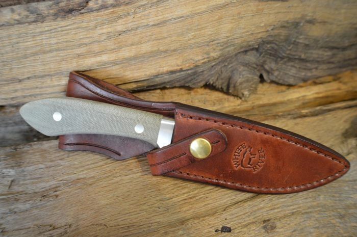 White River Knife & Tool Sendero Classic Olive Drab Micarta knives for sale