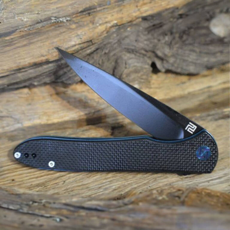 Artisan Shark 1707P Black G-10 knives for sale