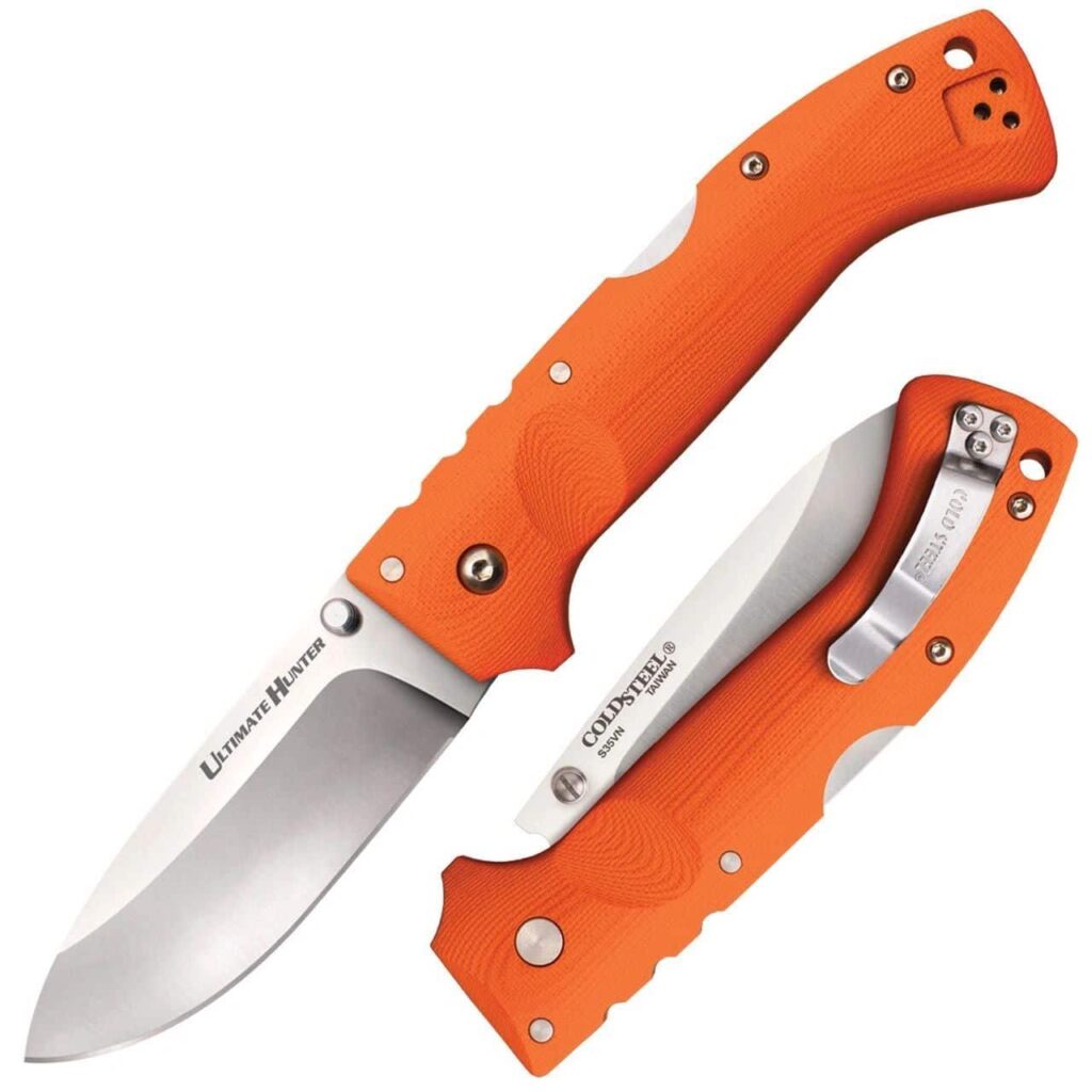 Cold Steel Ultimate Hunter Orange knives for sale