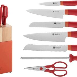HENCKELS ZWILLING Kitchen Cutlery 8 Piece Block Set knives for sale