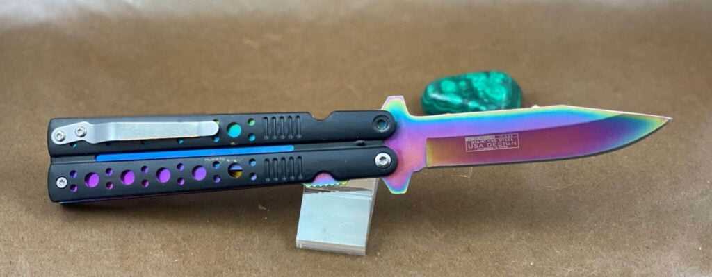 Tac-Force Rainbow Speedster knives for sale