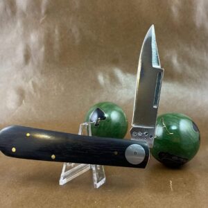 S.F. Fisher Cutlery 1910 Clip Point Jack ~ African Black Ebony 2 knives for sale