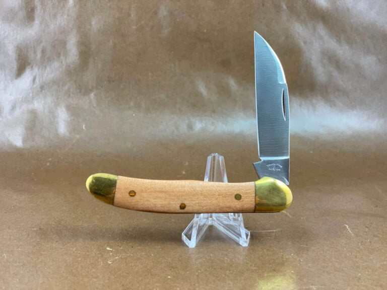 Trestle Pine Knives Superior Old Growth Maple knives for sale