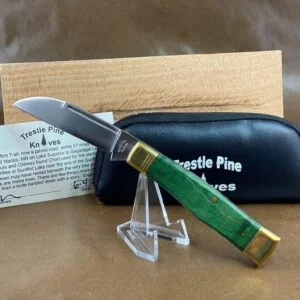 Trestle Pine Knives (3), Case Copperlock, Schatt & Morgan Gunstock