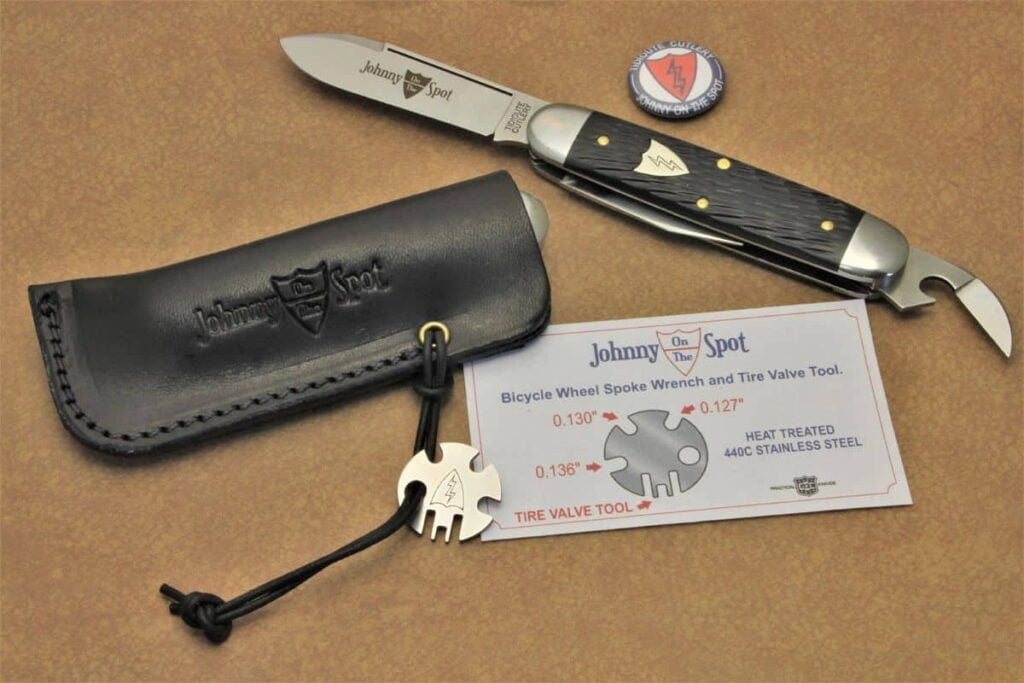 #35 Johnny OTS GEC Leather Pocket Sheath knives for sale