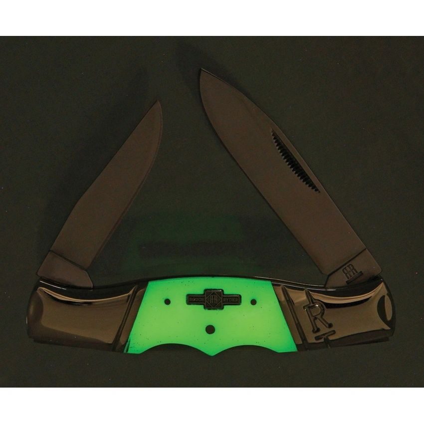 Rough Ryder Moon Glow Double Lockback knives for sale