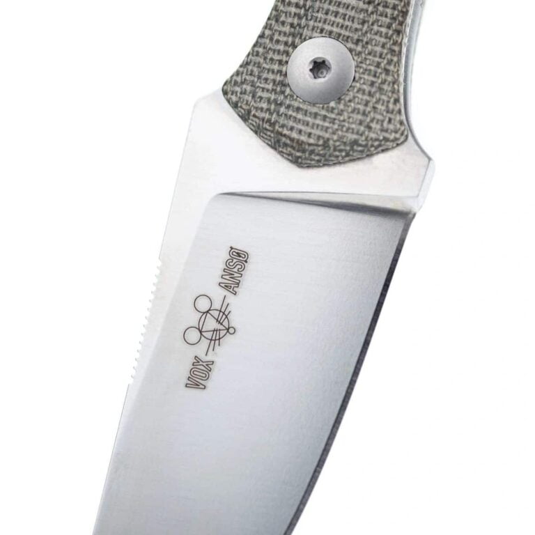 Giant Mouse GMF3-Green Canvas-Satin Blade knives for sale
