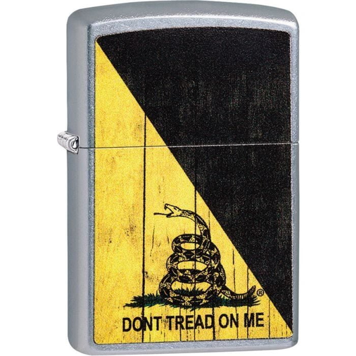 Zippo "Don't Tread on Me" Lighter knives for sale