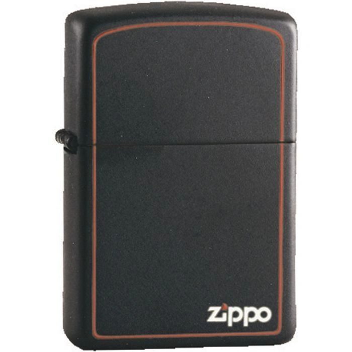 Zippo Classic Black & Red Lighter knives for sale