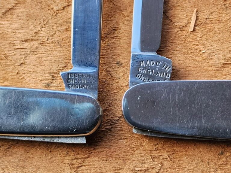 Pair of Vintage Scheffield Folding Knives knives for sale