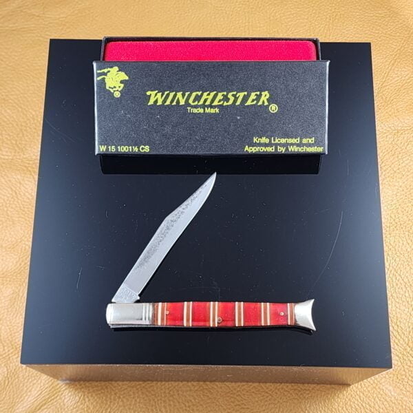 Winchester Vintage Fish Knife Red and White 1001 1/2 knives for sale
