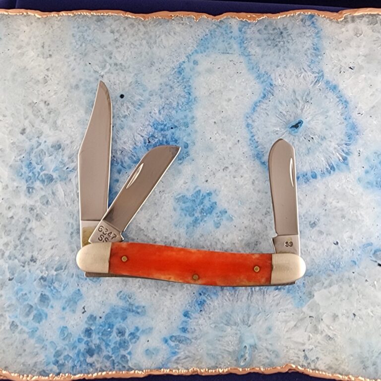 Case XX Stockman in Smooth Red Bone 6347 SS USA knives for sale