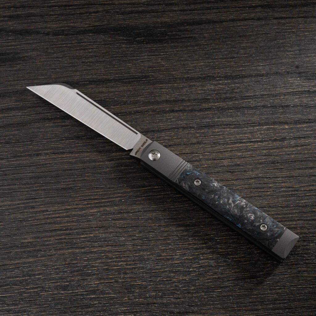 Jack Wolf Fat Carbon Dark Matter Blue Feelgood Jack Doctor’s Knife knives for sale