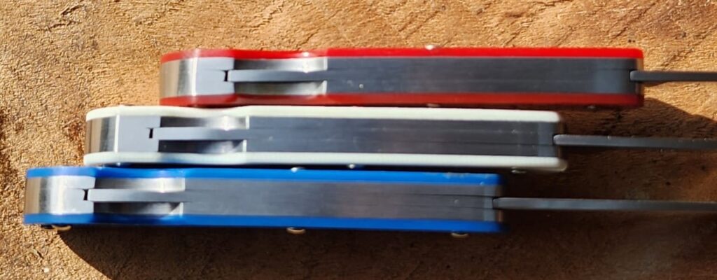 Camillus Red, White & Blue G10 #5818 Lockback knives knives for sale