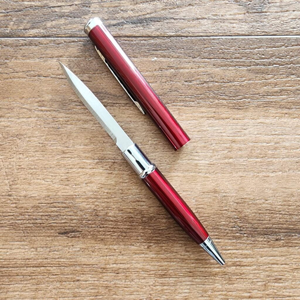 CobraTec Red Pen Knife For Sale | TSA Knives