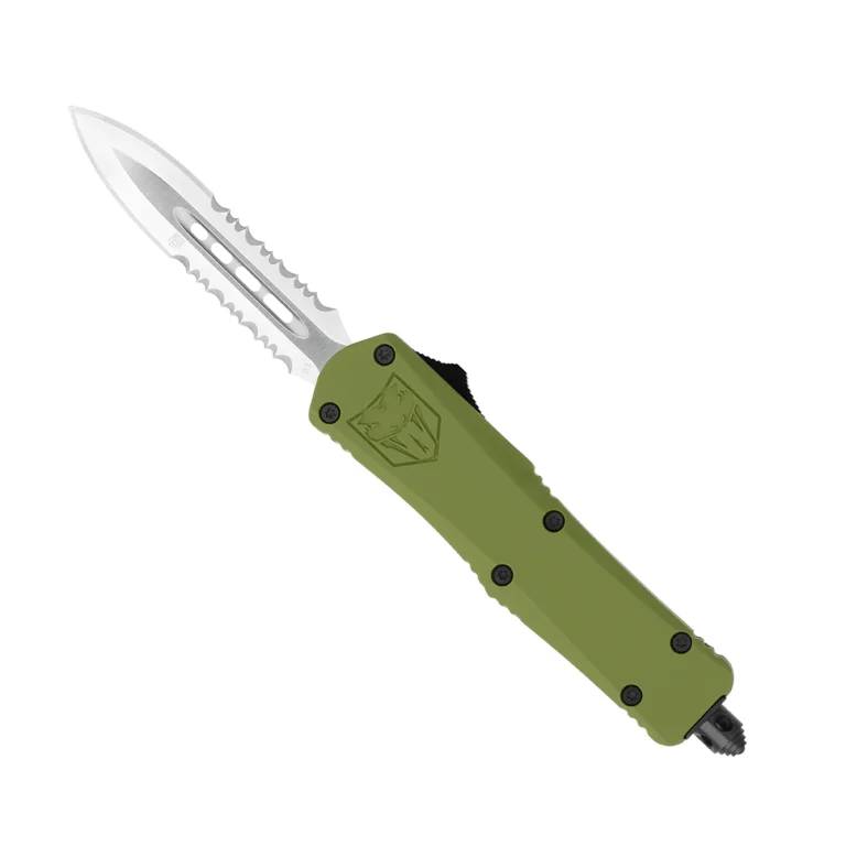 Small FS-3 OD GreenDagger 2-Side Serrated