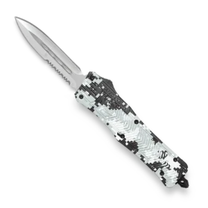 Medium CTK-1 Winter Digi Camo Dagger 1-Side Serrated