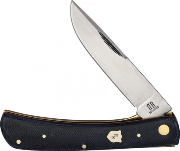 Rough Ryder Denim Micarta Work Knife RR2347