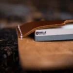 Helle Sharpening stone Small with leather holster