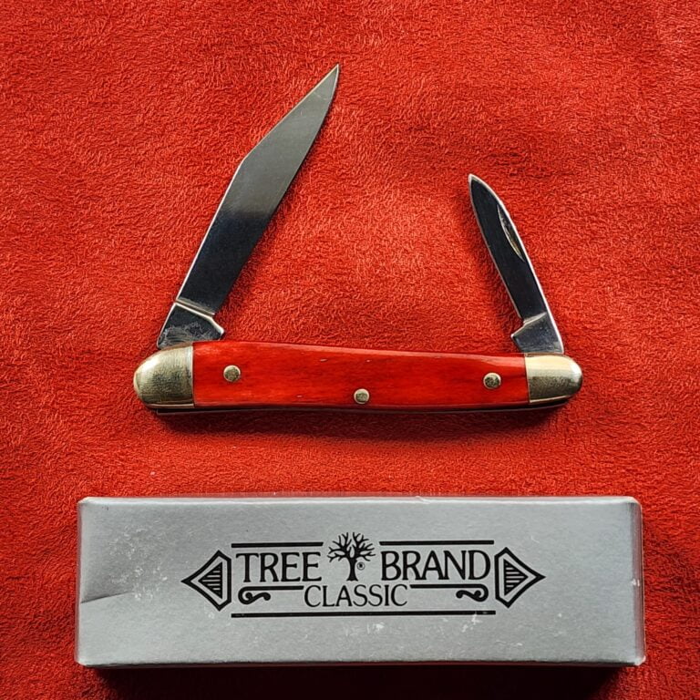 Boker Stockman Tree Brand Red Pocket Knife  Atlantic Knife – Atlantic  Knife Company