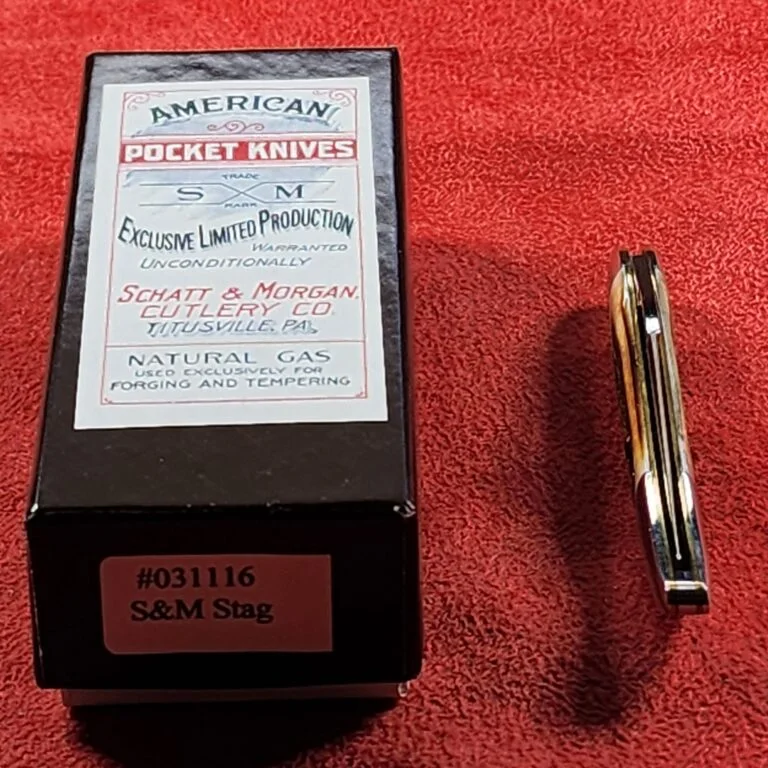 Schatt & Morgan #03116 Stag Small Toothpick