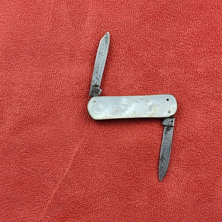 Vintage Miniature Folding Knife MOP USED knives for sale