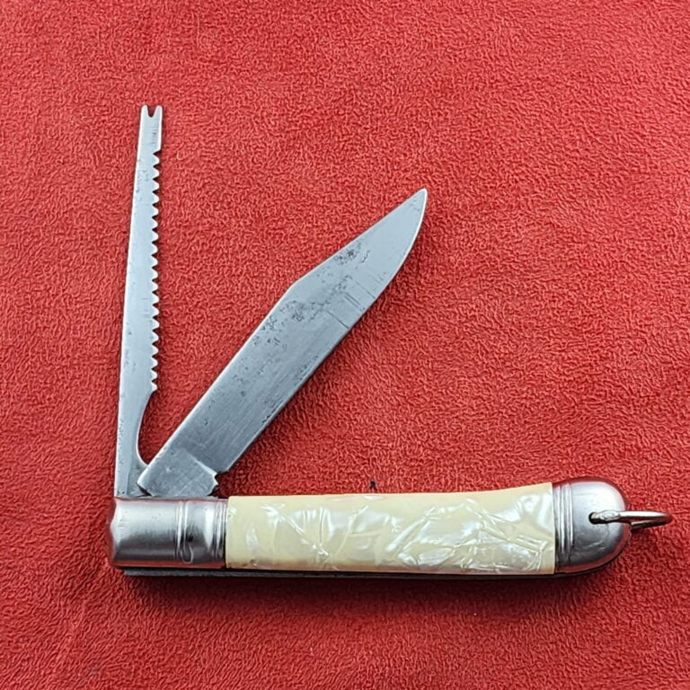 Richards Sheffield England Vintage Niagra Falls Canada Fish Knife USED knives for sale