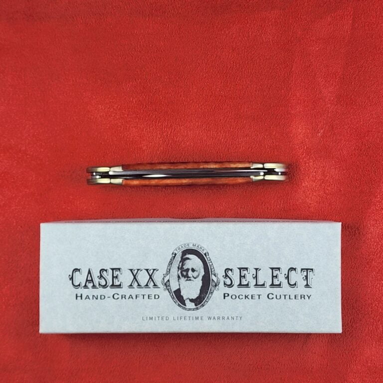 Case XX Select  62131 SSM made in 1998 Red Jigged Bone