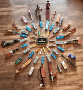 magic circle of knives vintage collection