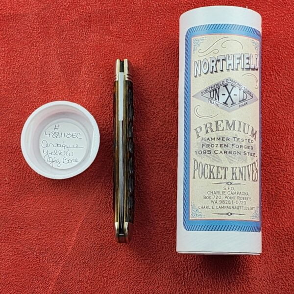 GEC #488113 Antique Yellow Jigged Bone