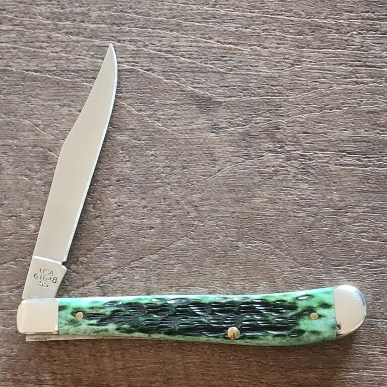 Case Knives USA 61048 SS Green Jigged Bone knives for sale
