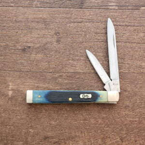 Case Knives USA6285 SS Blue Bone USED knives for sale